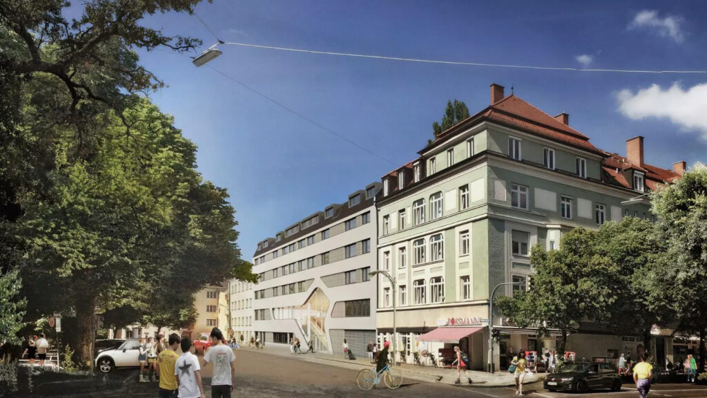 Bild der Jugendherberge in München